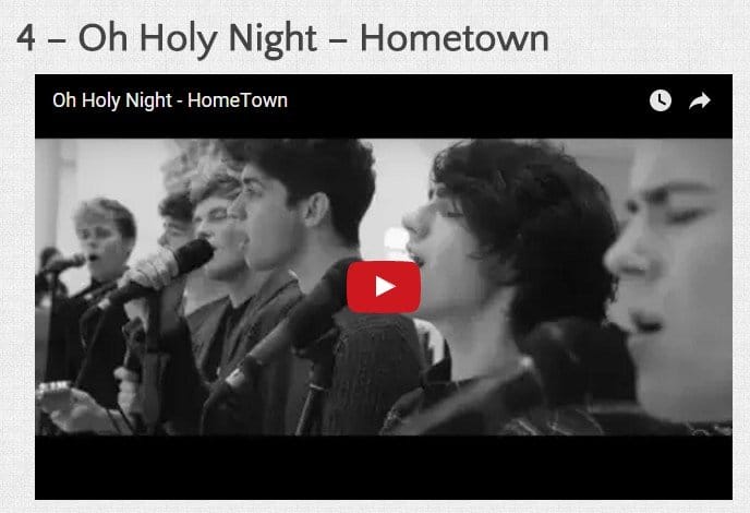 Oh Holy Night - by Hometown