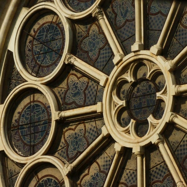 circular pattern - rose window motif
