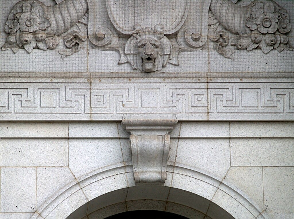 Keystone Motif - Some great examples of this classic design pattern