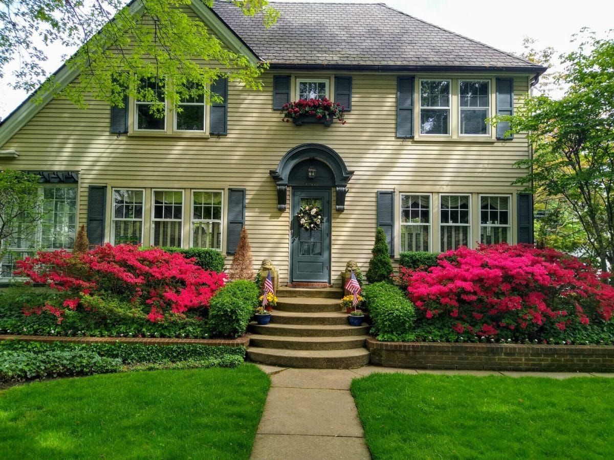 A beautiful home in Dearborn, Michigan. One of the Ford Historic Homes, located on Nona Street in Dearborn.